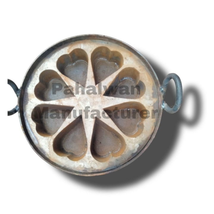 Fix Ghewar Tawi (Iron) – Professional Ghewar Making Pan for Halwai Use