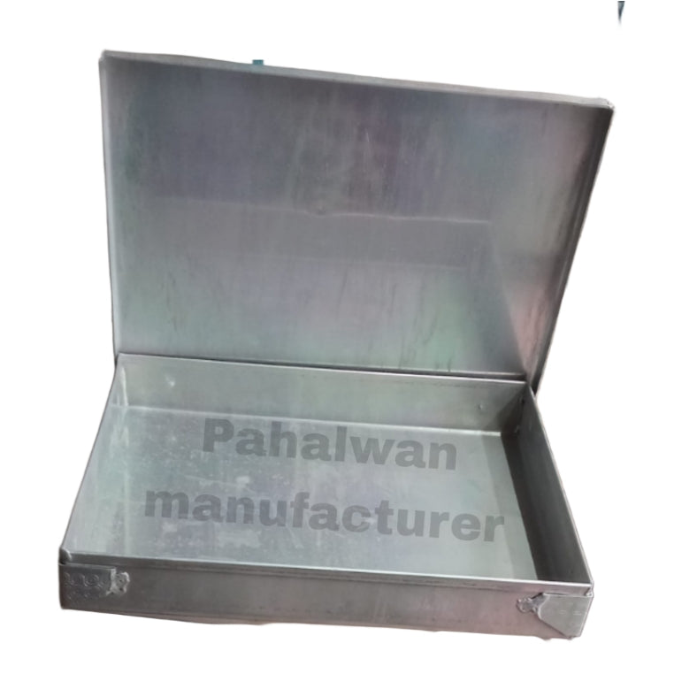Aluminium Deep Laddu Tray (Dhakkan Tray / Dale) | Halwai & Sweet Shop Use