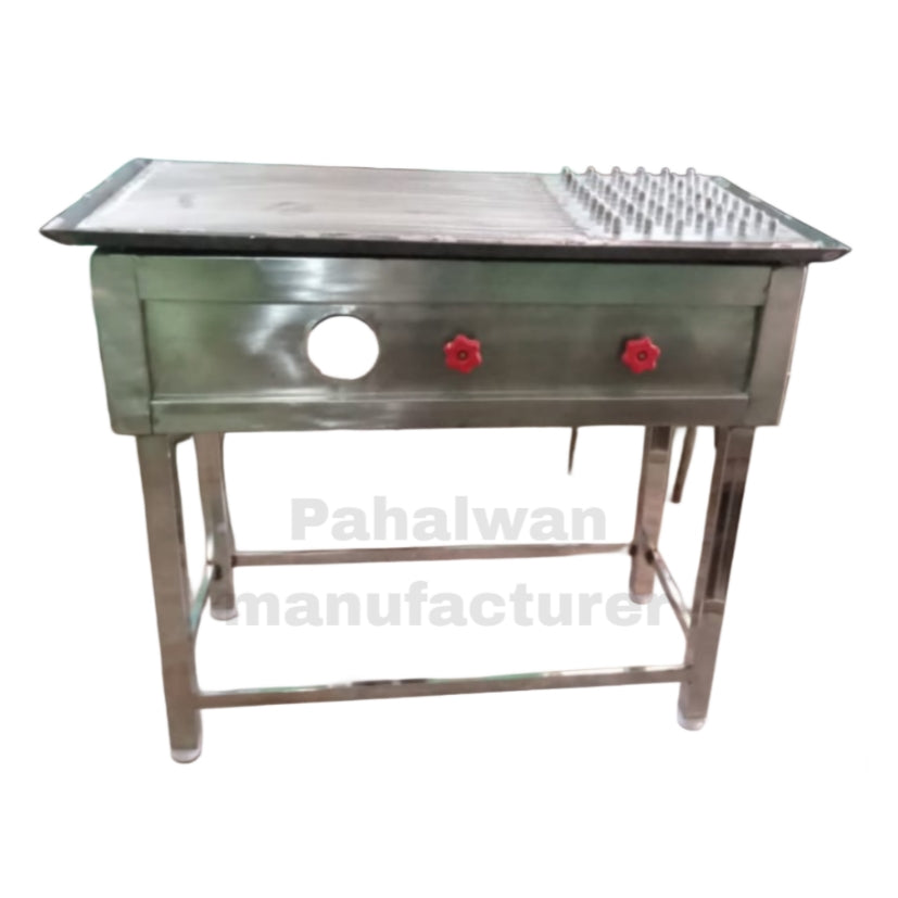 Professional Stainless Steel Roti Tawa Bhatti Commercial Kitchen Equipment