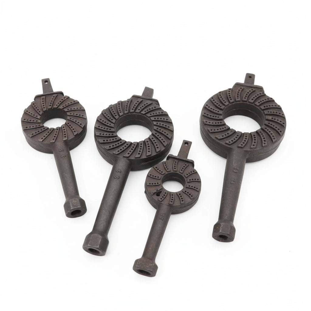 Commercial Gas Bhatti Burner – Heavy Duty Cast Iron Burner for Halwai & Catering Use