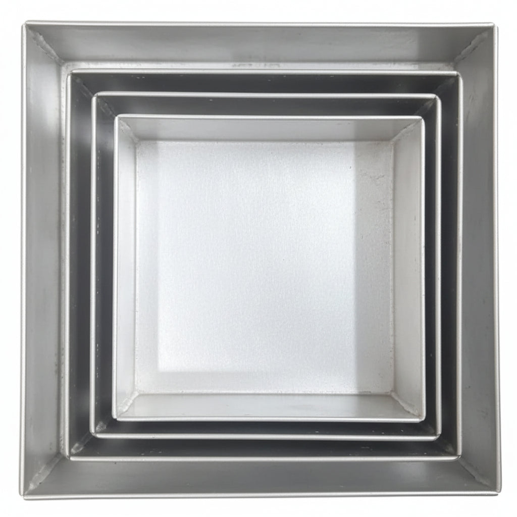 Iron Baking Mould / Milk Cake Sancha – Square Shape, Heavy Duty Commercial Use