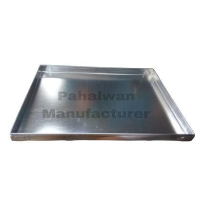 Aluminium Burfi tray for halwai use