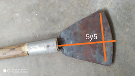 Bamboo handle Palta for halwai use