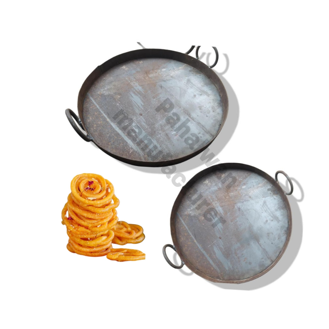 Black Jalebi Tawi for traditional sweet making