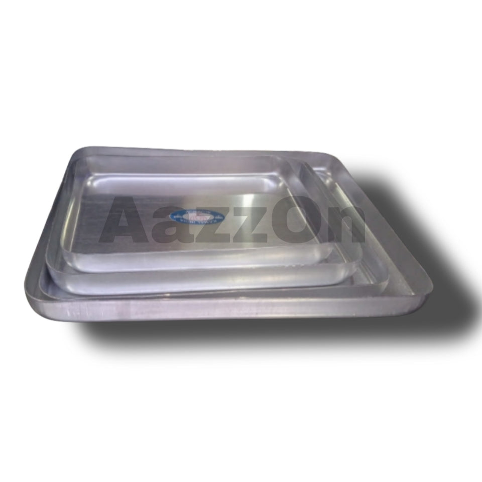 Counter aluminium tray set