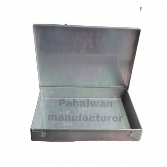 Deep aluminium Laddu tray