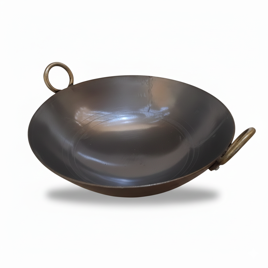 Iron Joint Polish Kadai – Heavy-Duty Traditional Cooking Kadai
