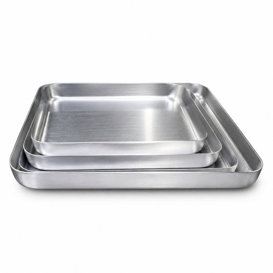 Heavy-duty aluminium counter trays