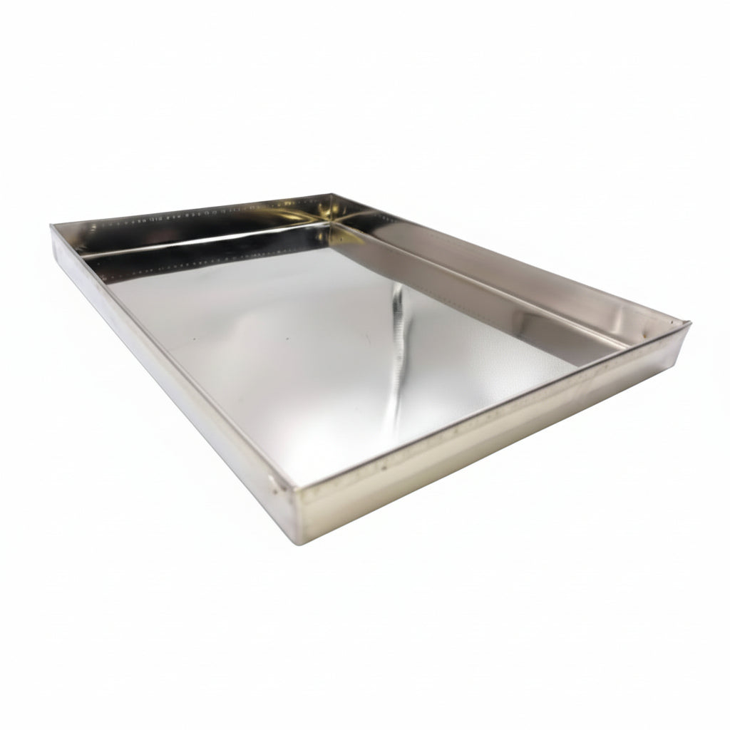 Heavy-duty steel sweets counter tray