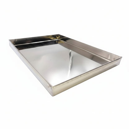 Heavy-duty steel sweets counter tray