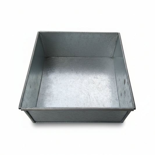 Iron Baking Mould / Milk Cake Sancha – Square Shape, Heavy Duty Commercial Use