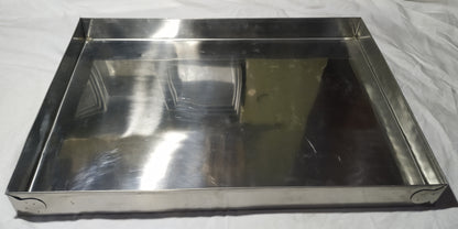 Stainless Steel Burfi Tray | Joint Spot Tanka (Heavy-Duty)