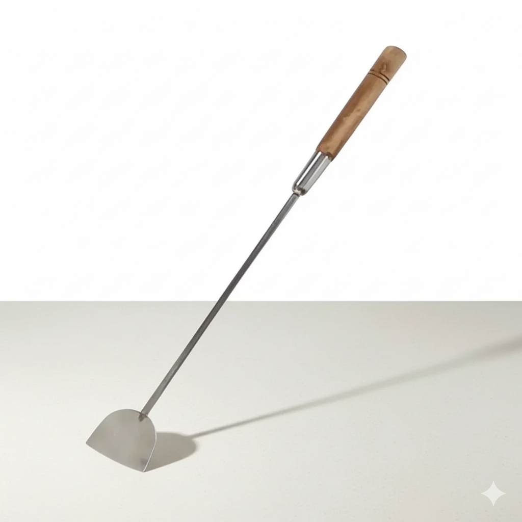 Iron Palta with wooden handle