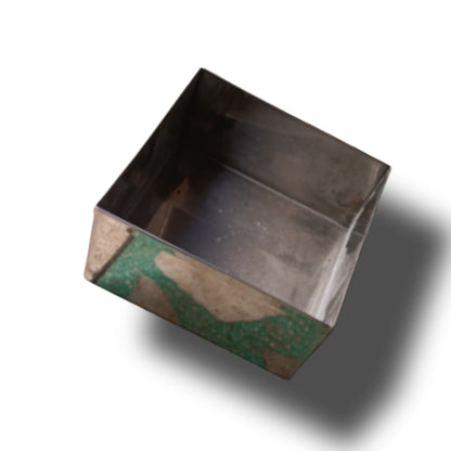 Stainless Steel Milk Cake Mould | Square Sweet Making Mould | AazzOn