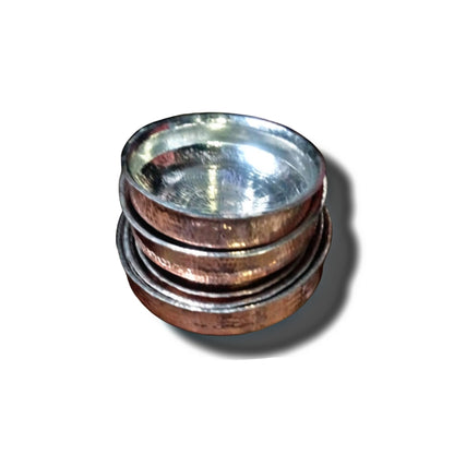 Hammered Copper Handi (Patila) with Tin Lining – Traditional Cookware