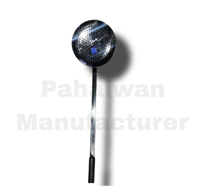 Professional Stainless Steel Skimmer (Jhara) with Long Handle