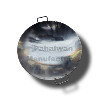 Stainless Steel Milk Kadai – Heavy-Duty Kadai for Boiling & Heating Milk