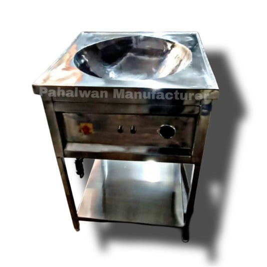 Commercial Electric Kadai Bhatti – Heavy-Duty Stainless Steel Electric Kadai Heating Unit
