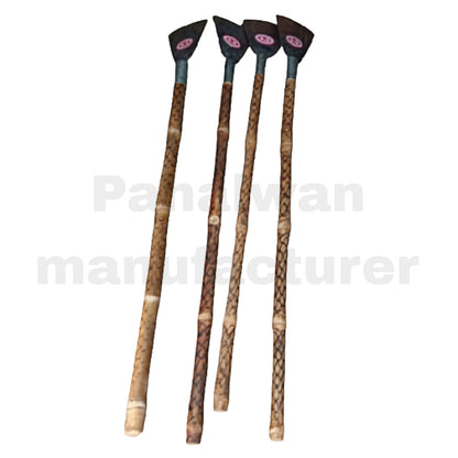 Heavy-Duty Palta with Full Bamboo Handle for Commercial Use