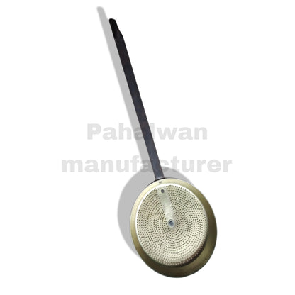 Motichoor Laddu Iron Jhara with Long Handle (Plain Thoki) –  Laddu Boondi Strainer