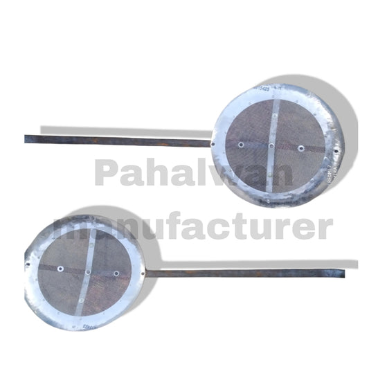 Heavy-Duty Jali Jhara for Deep Frying – Long Handle Mesh Skimmer