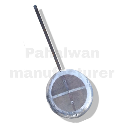 Heavy-Duty Jali Jhara for Deep Frying – Long Handle Mesh Skimmer
