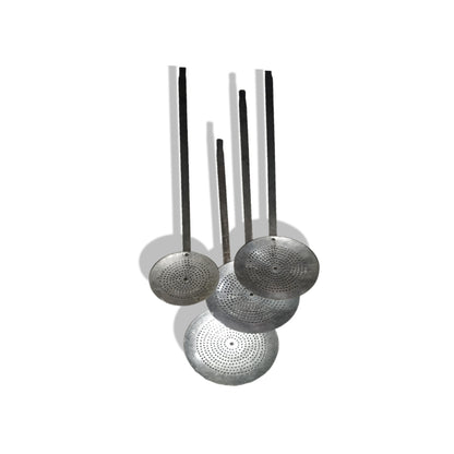 Traditional Oil Poniya / Jhara with Long Handle – Multiple Sizes