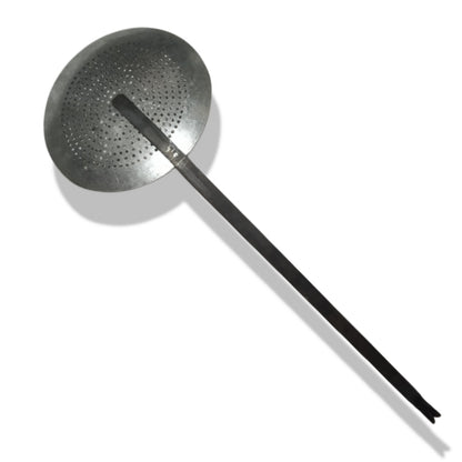 Iron Oil Jhara / Oil Poniya & Pona – Heavy-Duty Perforated Strainer