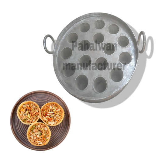 Fix Ghewar Tawi (Iron) – Commercial Ghewar Making Tawi  By Pahalwan Manufacturer