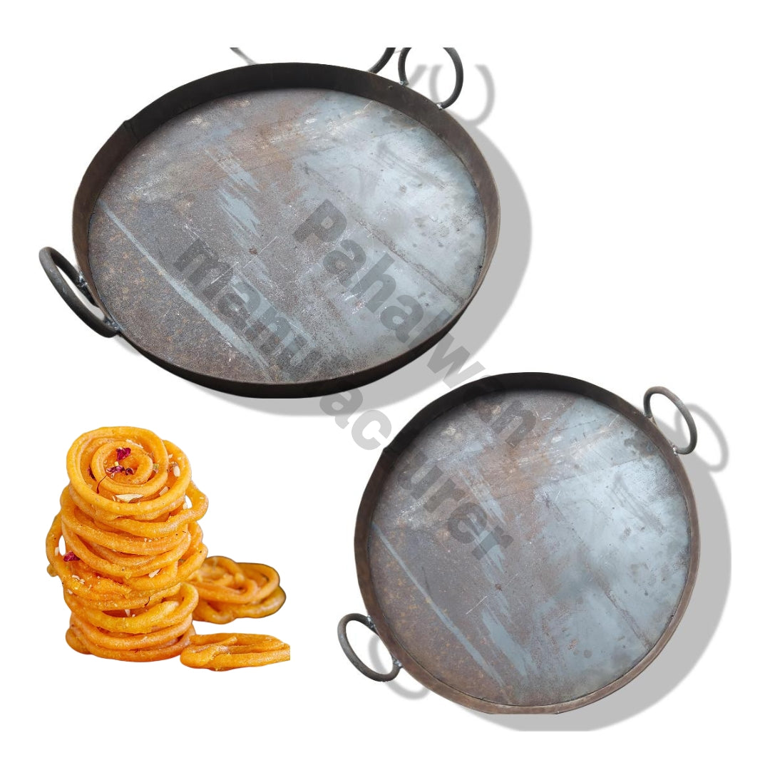 Black Jalebi Tawi – Traditional Jalebi Tawi for Authentic Indian Sweets (Pahalwan manufacturer)