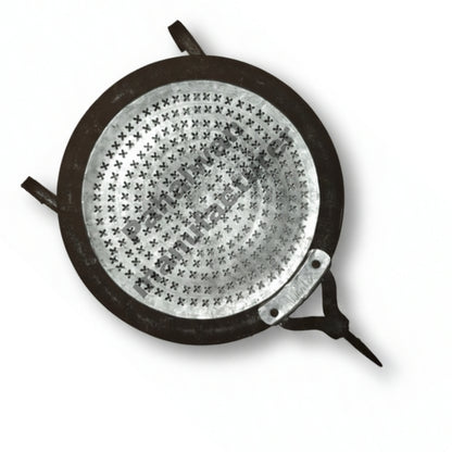 Star Shape Ganthiya Jara for Namkeen & Farsan Making | With Wooden Handle