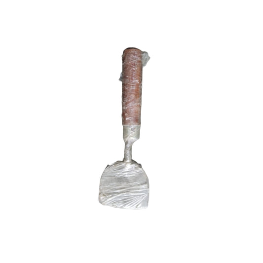 Iron Khoya Palti with Wooden Handle – Traditional Halwai Tool