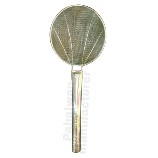 Stainless Steel Oil Strainer (Momo Jali) – Round Frying Skimmer