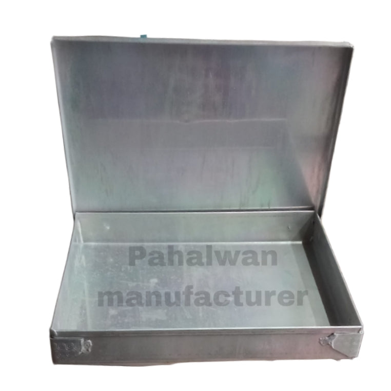 Aluminium Deep Laddu Tray (Dhakkan Tray / Dale) | Halwai & Sweet Shop Use
