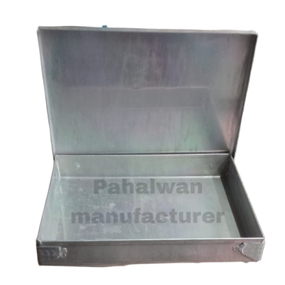 Aluminium Deep Laddu Tray (Dhakkan Tray / Dale) | Halwai & Sweet Shop Use