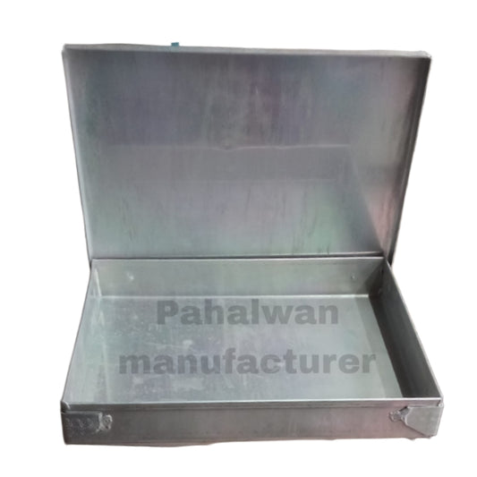 Aluminium Deep Laddu Tray (Dhakkan Tray / Dale) | Halwai & Sweet Shop Use