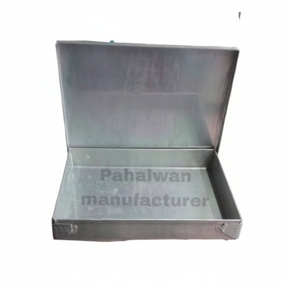 Aluminium Deep Laddu Tray (Dhakkan Tray / Dale) | Halwai & Sweet Shop Use