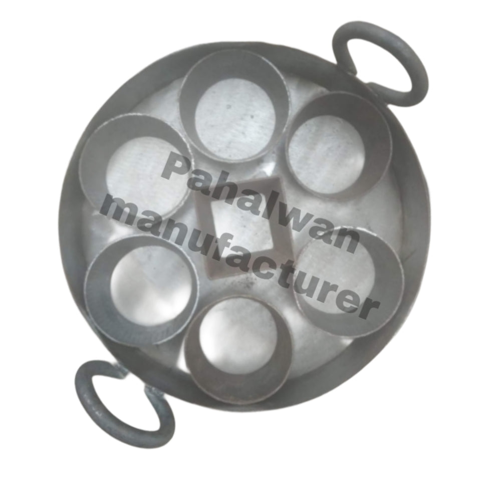 Ghewar Tawi with Ghewar Moulds Set – Traditional Rajasthani Sweet Making Tool