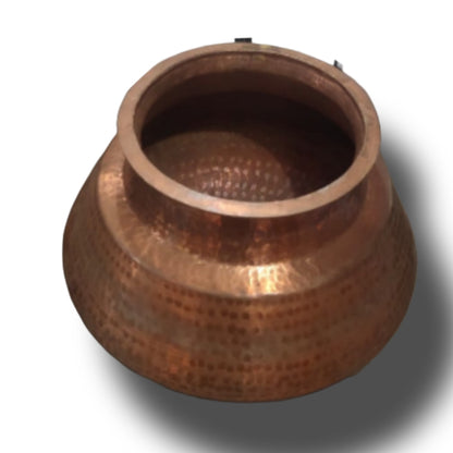 Hammered Copper Degchi | Deg – Traditional Heavy-Duty Copper Pot (Deg)