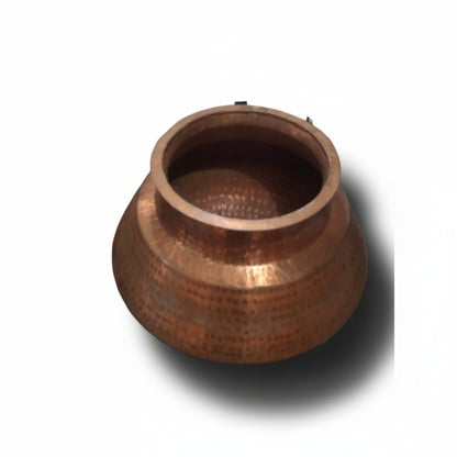 Hammered Copper Degchi | Deg – Traditional Heavy-Duty Copper Pot (Deg)