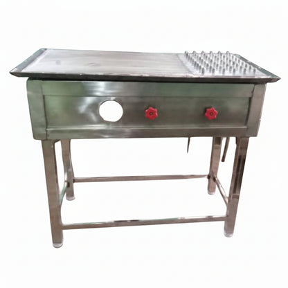 Professional Stainless Steel Roti Tawa Bhatti Commercial Kitchen Equipment