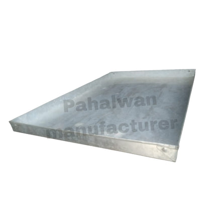 Commercial Heavy-Weight Iron Tray – Large Silver Multipurpose Tray