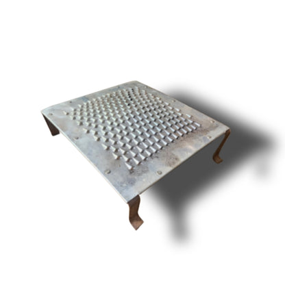 Traditional Indian Iron Coconut Grater | Vegetable Kaddu Kash Tool