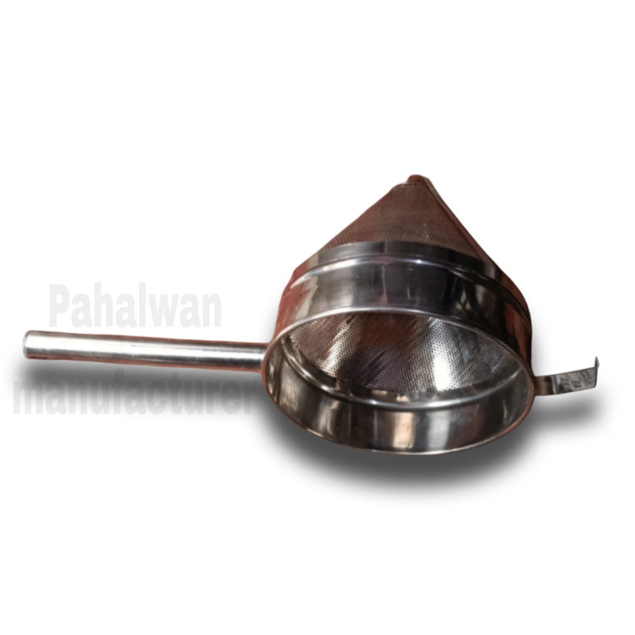 Stainless Steel Conical Strainer / Cone Jhara – Heavy Duty Commercial Use