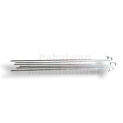 Stainless Steel Tandoori Seekh Skewers – Set of 6 (Commercial Grade)