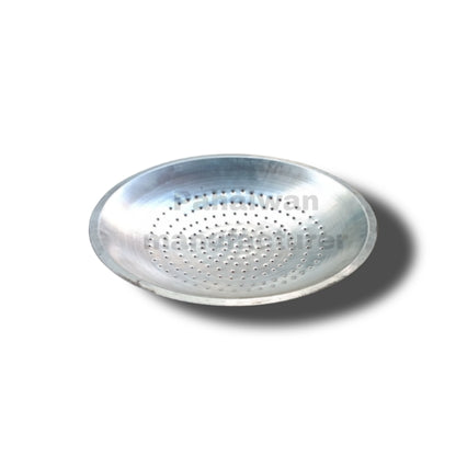 Iron Perforated Jhara Plate / Strainer Plate – Heavy Duty Commercial Use