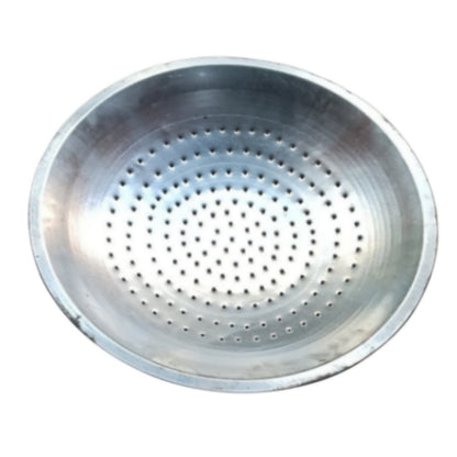 Iron Perforated Jhara Plate / Strainer Plate – Heavy Duty Commercial Use