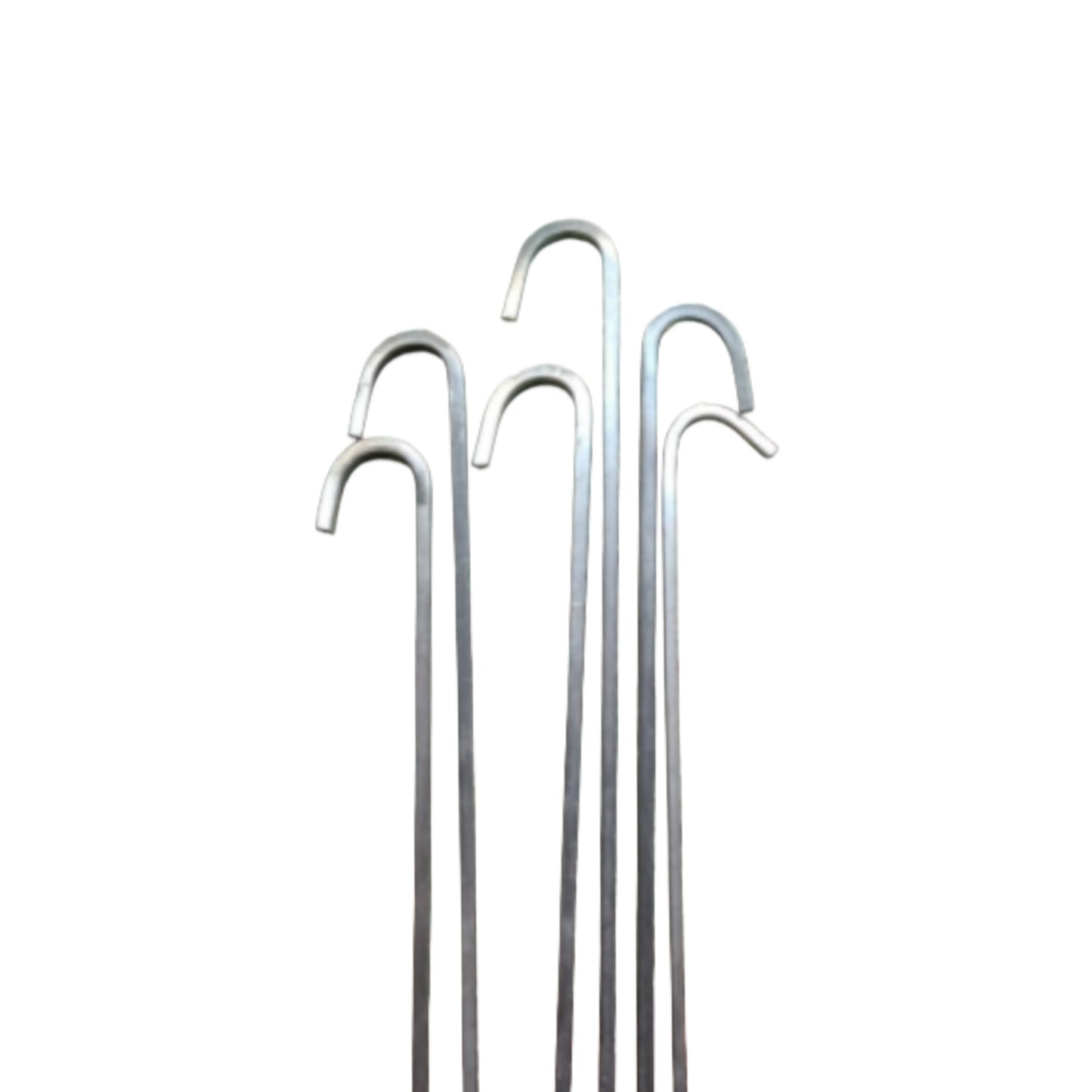 Stainless Steel Tandoori Seekh Skewers – Set of 6 (Commercial Grade)