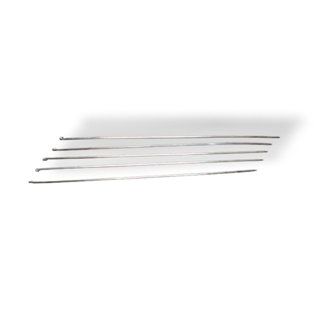 Stainless Steel Tikka Skewers – Paneer Tikka & BBQ Skewers (Commercial & HomeUse)