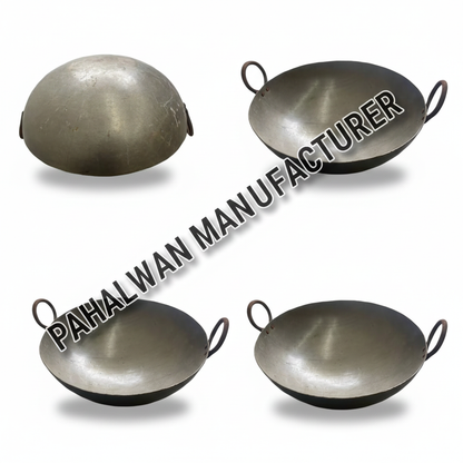 Single Piece Iron cooking Kadai